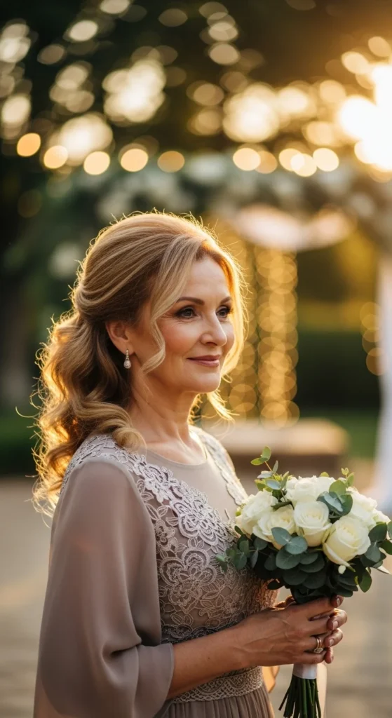 5. Half-Up Curly Style for Soft Movement.webp