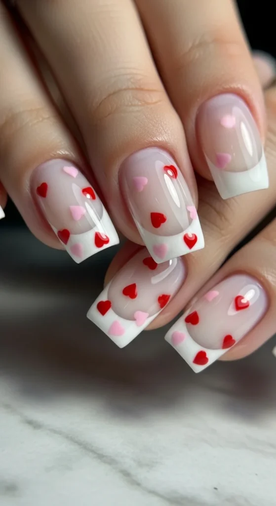 5. Micro Hearts on Classic French Tips.webp