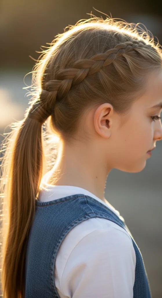 5. Simple Braided Ponytail.webp