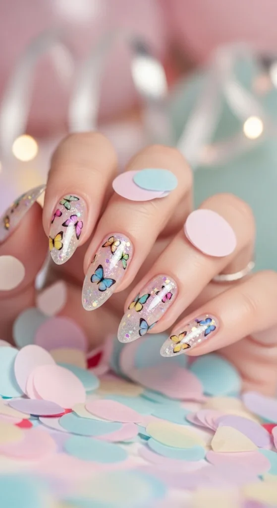 6. Butterfly Transformation Birthday Nails.webp