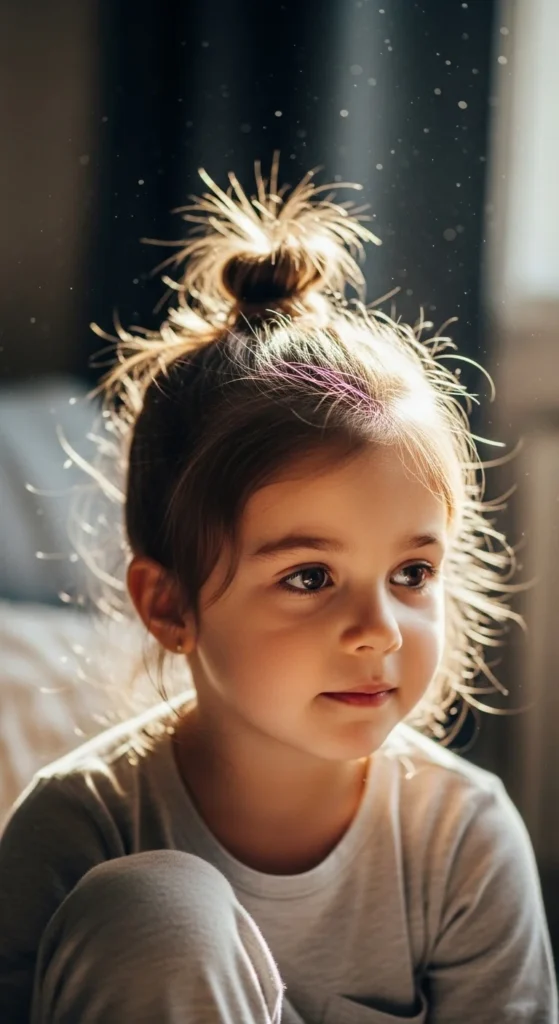 6. Quick Top Knot Bun.webp