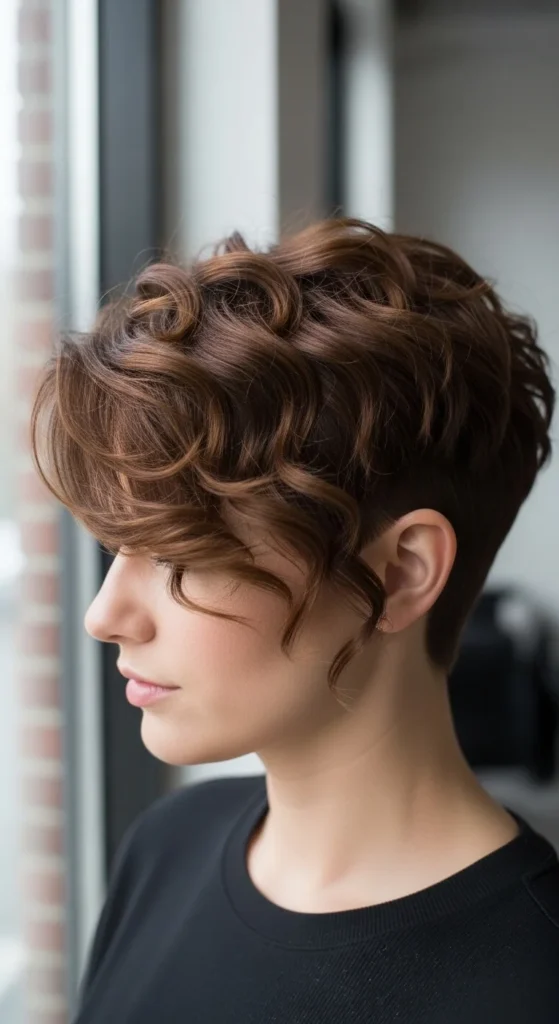 7. Asymmetrical Curly Pixie for a Modern Edge.webp