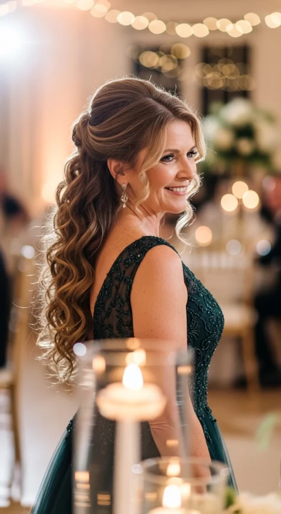 7. Half Up Half Curly Down Hairstyle.webp