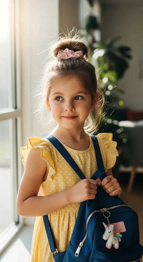7. Messy Bun With Scrunchie.webp