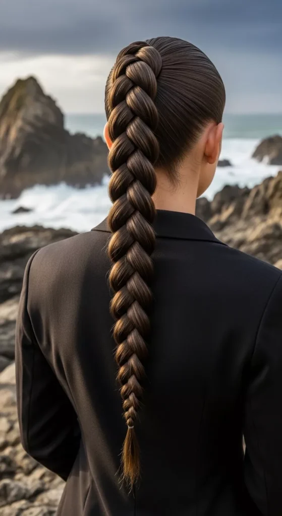 7. Rope Braid Warrior Ponytail.webp