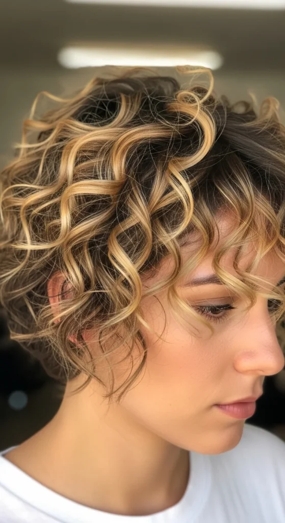 9. Curly Pixie with Pintura Highlights.webp