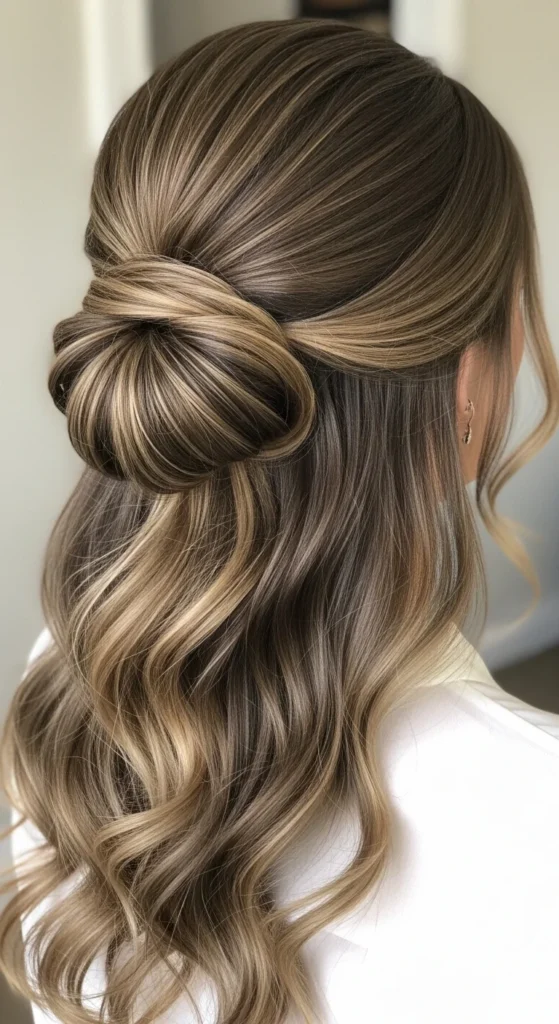 9. Hybrid Half-Up Low Bun.webp