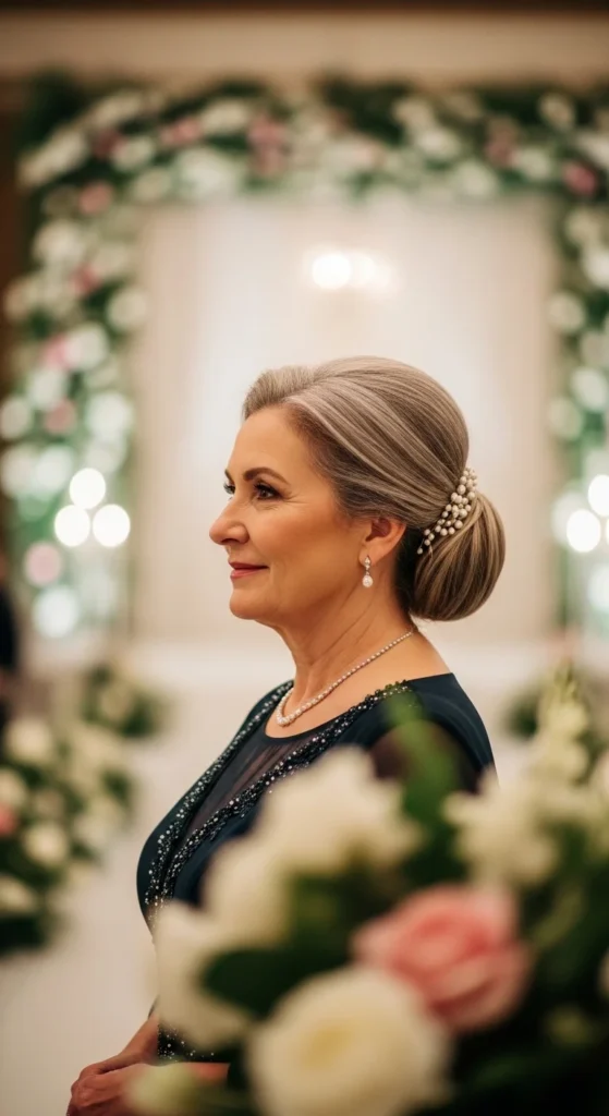 9. Pearl-Accented Chignon.webp