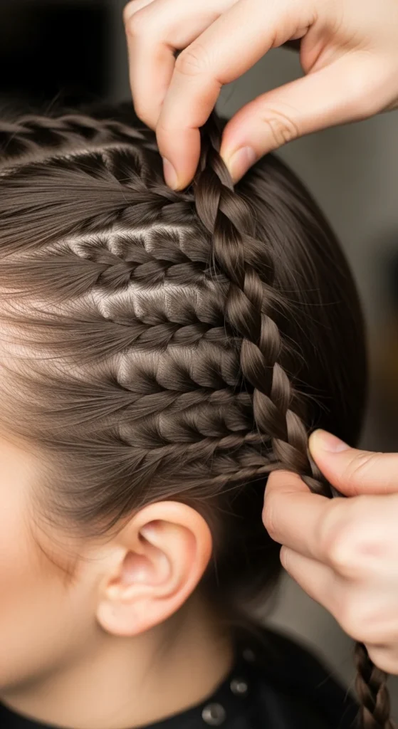 Create the Side Dutch Braids.webp