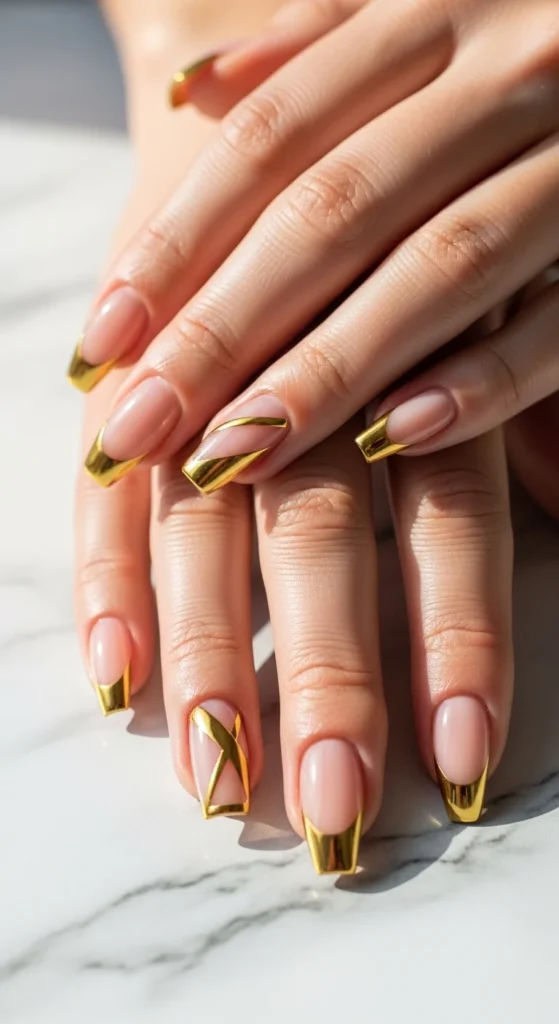 Gold French Tips.webp