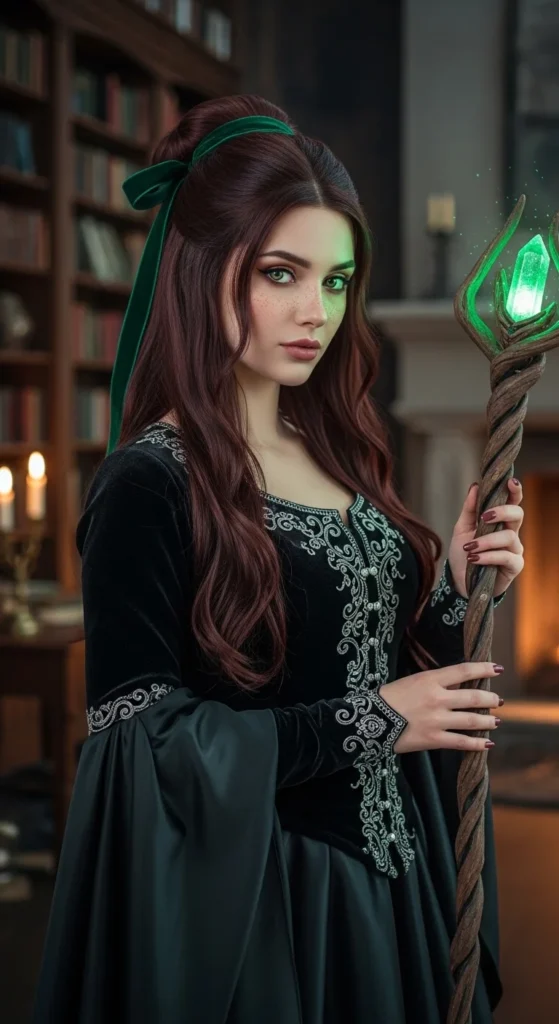 Half-Updos and Ribbons for Elegant Sorcery.webp