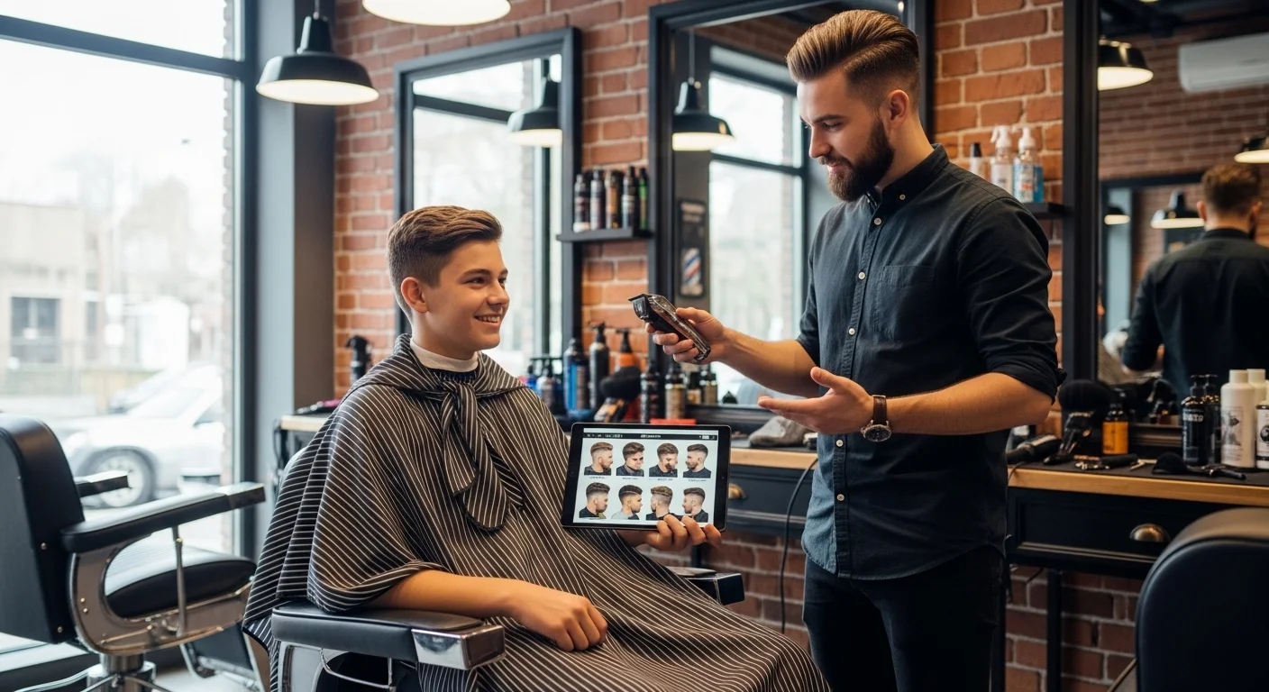 How to Ask the Barber for a Teen Boy Taper Fade So You Get Exactly What You Want
