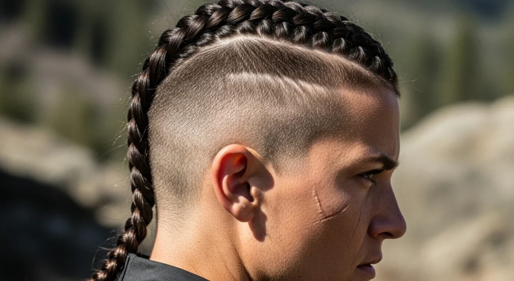 How to Do a Viking Braid with Undercut for a Sharp, Modern Warrior Style.webp