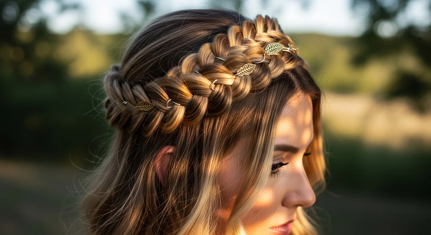 How to Do a Viking Crown Braid for Women for a Regal Warrior Look