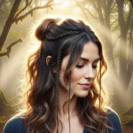 How to Do a Witch Half Up Half Down Hairstyle for Soft, Enchanted Volume.webp
