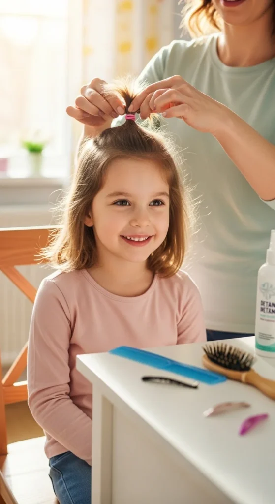 how to do a half up half down hairstyle for little kids.webp