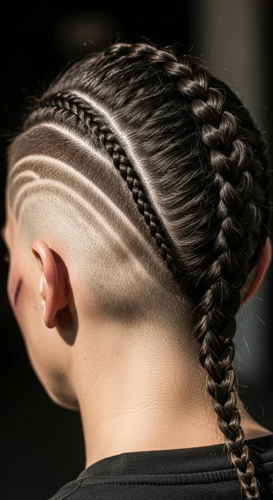 how to do a viking braid with undercut.webp