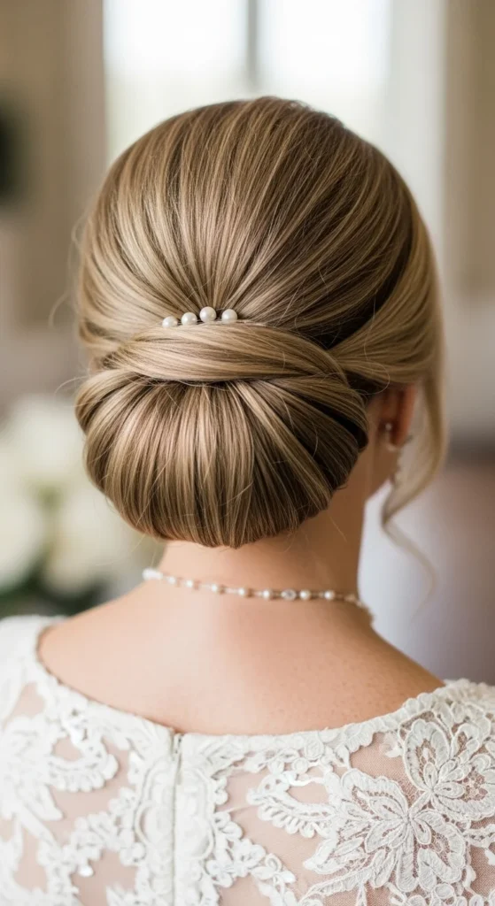 mother of the bride low bun hairstyles.webp