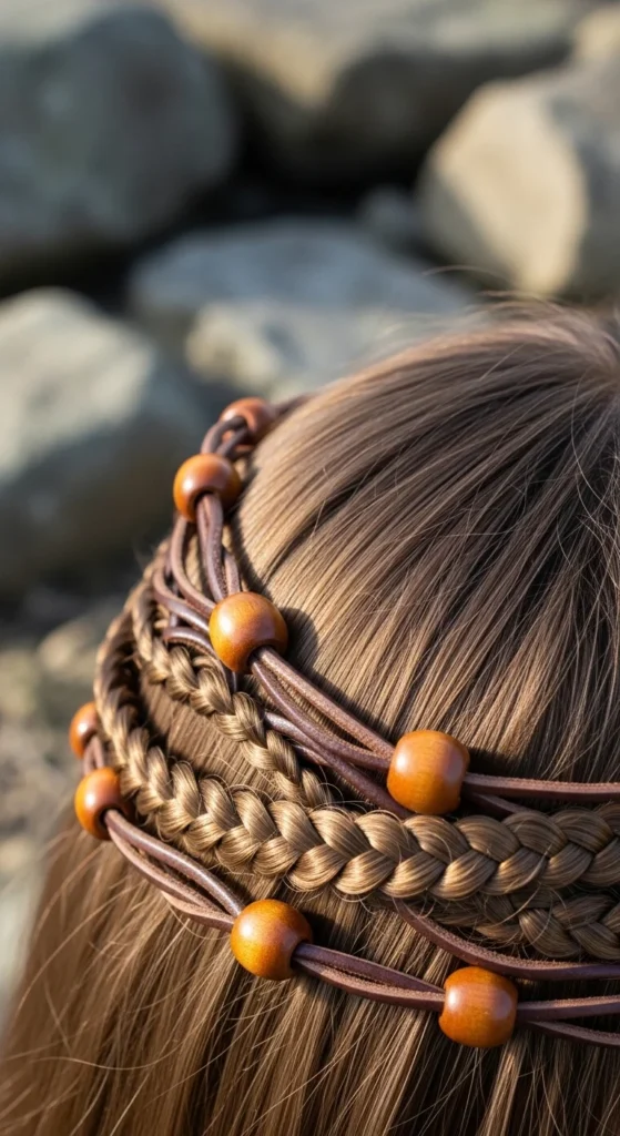 1. Crown Braid with Wooden Bead Ends.webp