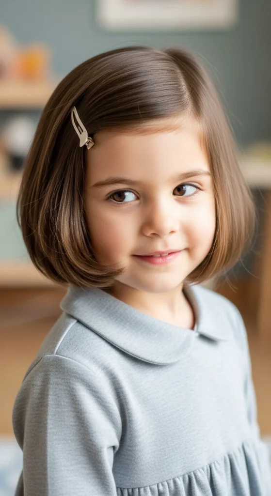 1. Rounded Bob with Soft Side Clip.webp