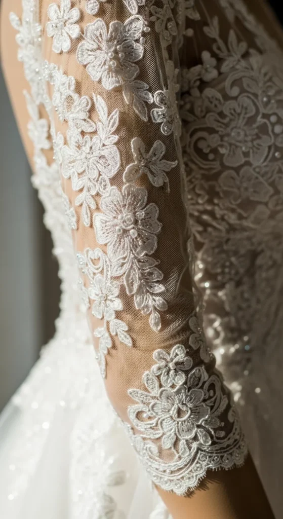 1. Sheer Lace Illusion Sleeves for Romantic Detail.webp