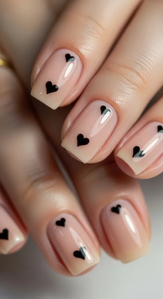 11. Black Hearts for a Romantic Mood.webp