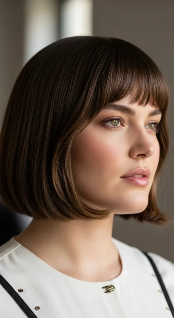 11. Blunt Bob with Curtain Bangs Soft Frame.webp
