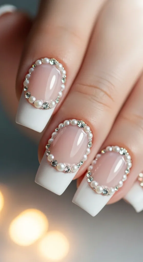 12. Bridal French with Pearls and Crystals.webp