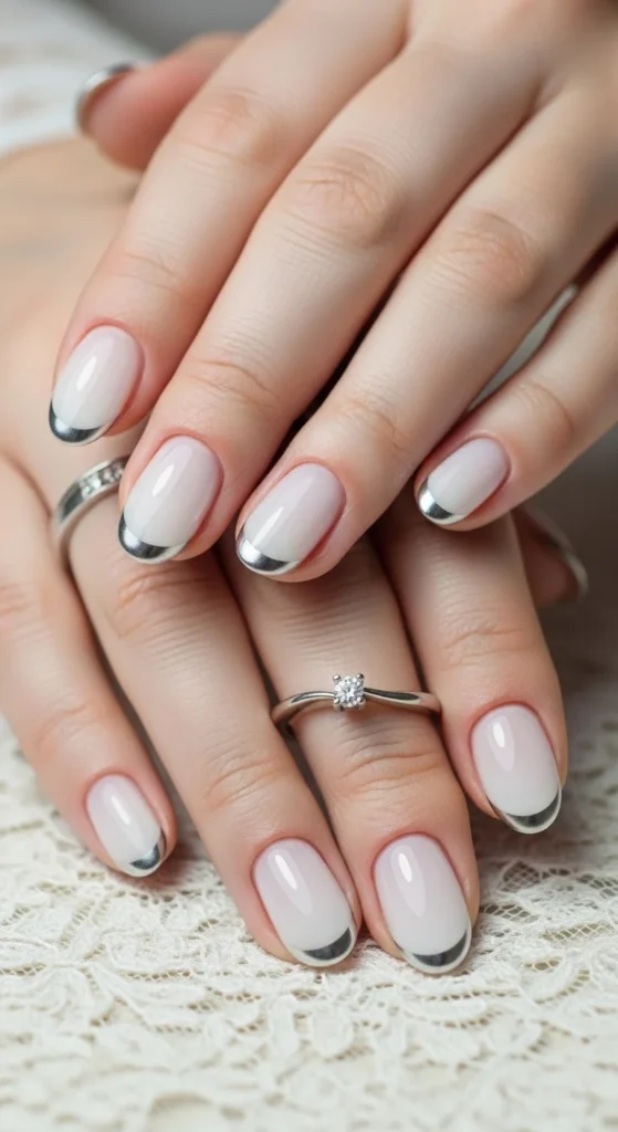 13. Modern White with a Chrome Edge.webp