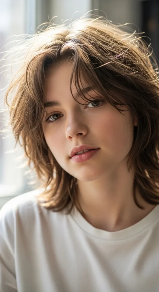 13. Soft Center Part with Messy Texture.webp