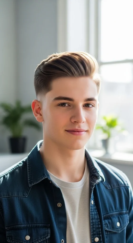 14. Low Taper Fade with Side Part Texture.webp