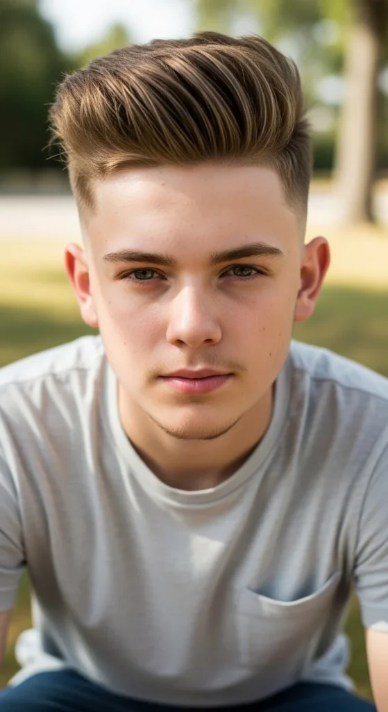 16. Low Taper Fade for Round Face Balance.webp