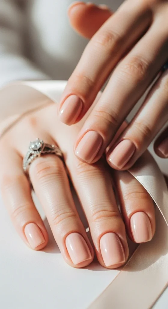 16. Soft Peach Nude for Summer Ceremonies.webp