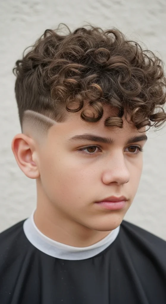 18) Curly Fringe Drop Fade (Modern Front Focus).webp