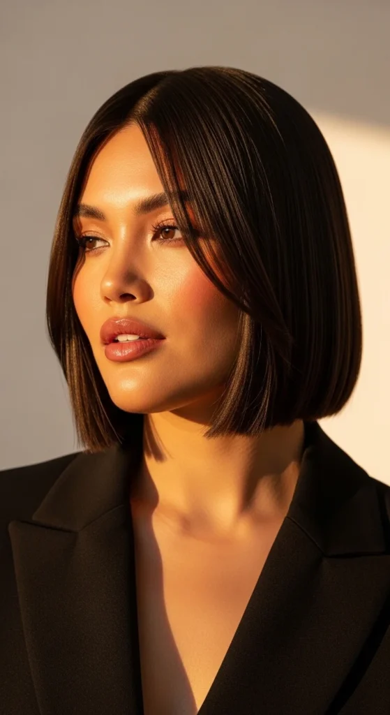 18. Blunt Bob with Subtle Face-Framing Pieces.webp