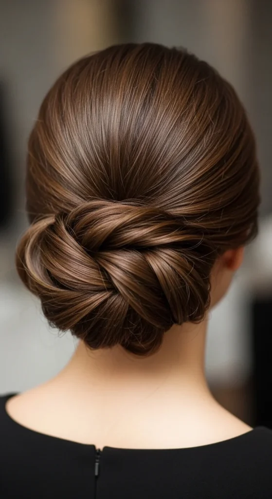 18. Low Knotted Bun.webp