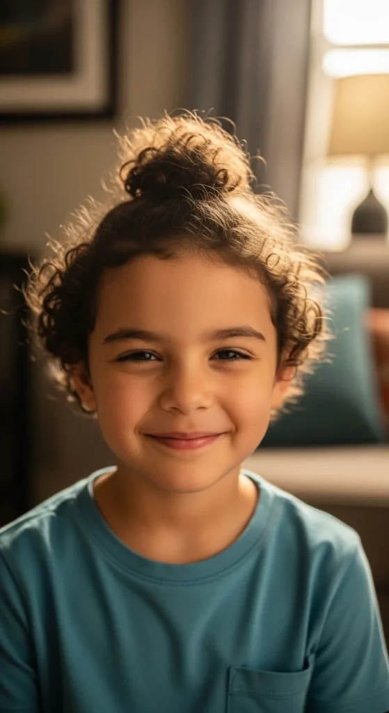 18. Short Hair Puff for Curls.webp