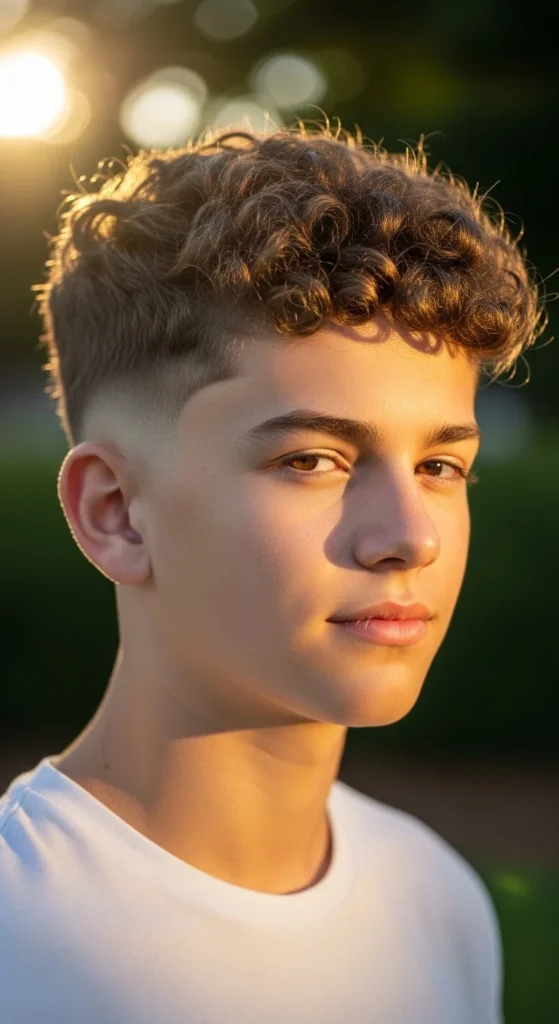 2) Burst Fade with Curly Top.webp