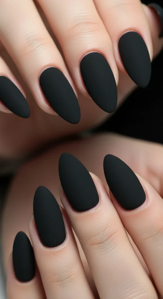 2. Matte Black for Soft Minimal Energy.webp