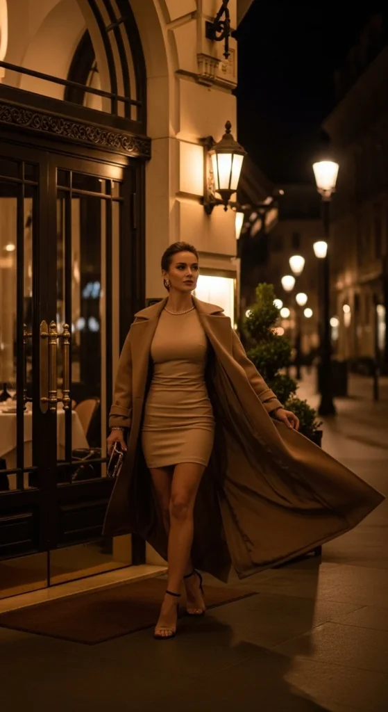 20. Mini Dress with Long Coat.webp