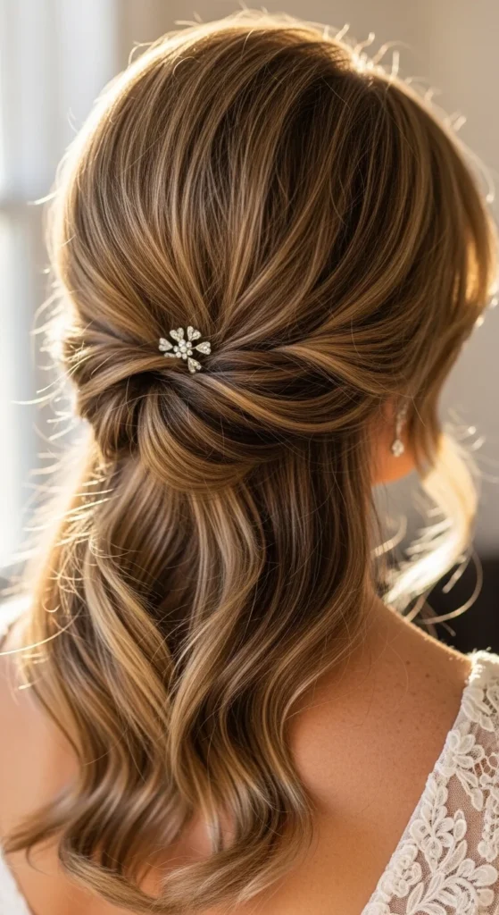 20. Soft Twisted Half-Up with Curtain Bangs.webp