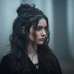21 Aesthetic Witch Hairstyles Half Up Half Down for Soft, Dark Romance.webp