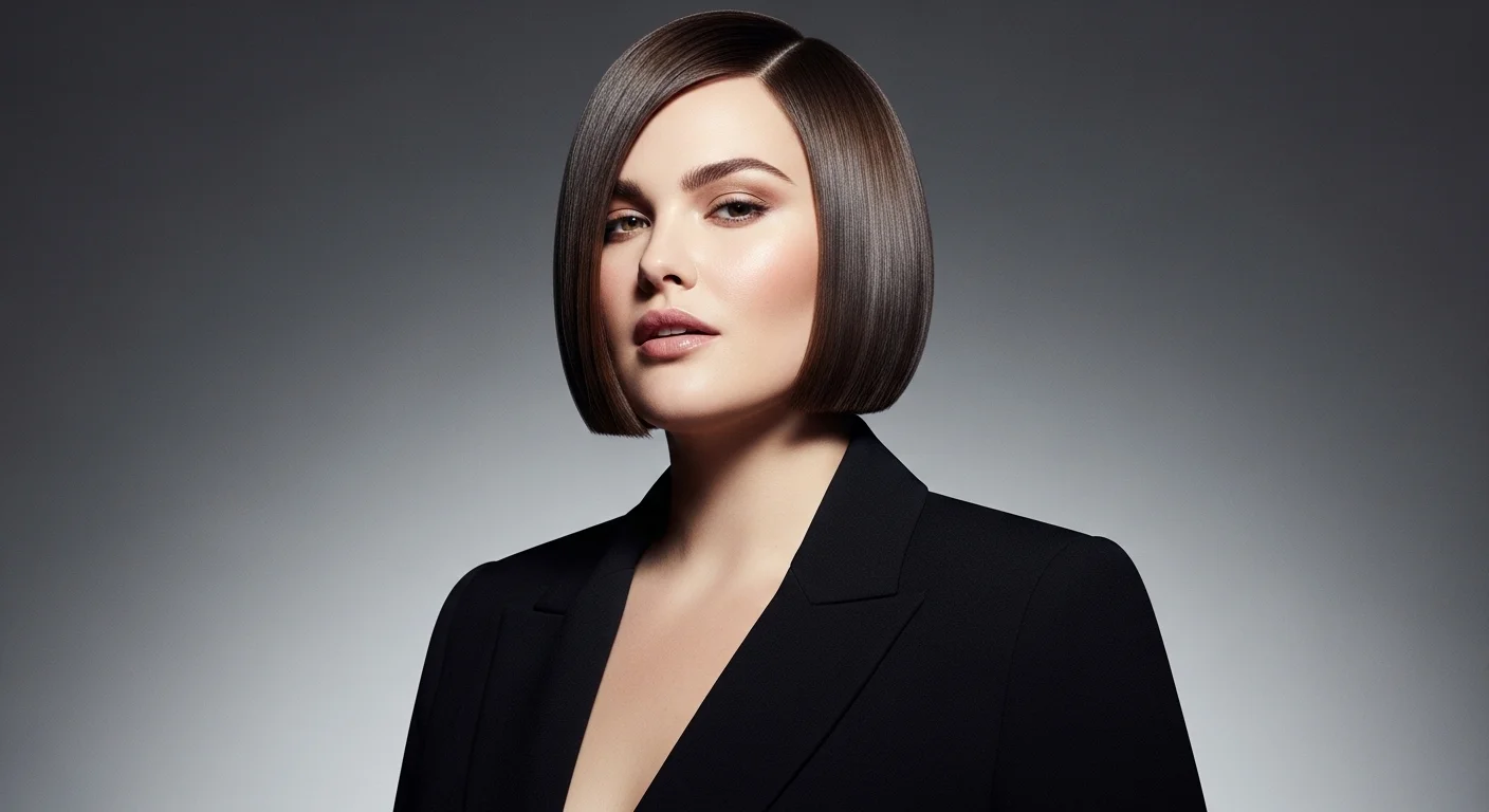 21 Bold Blunt Bob Plus Size Women for a Clean, Modern Statement