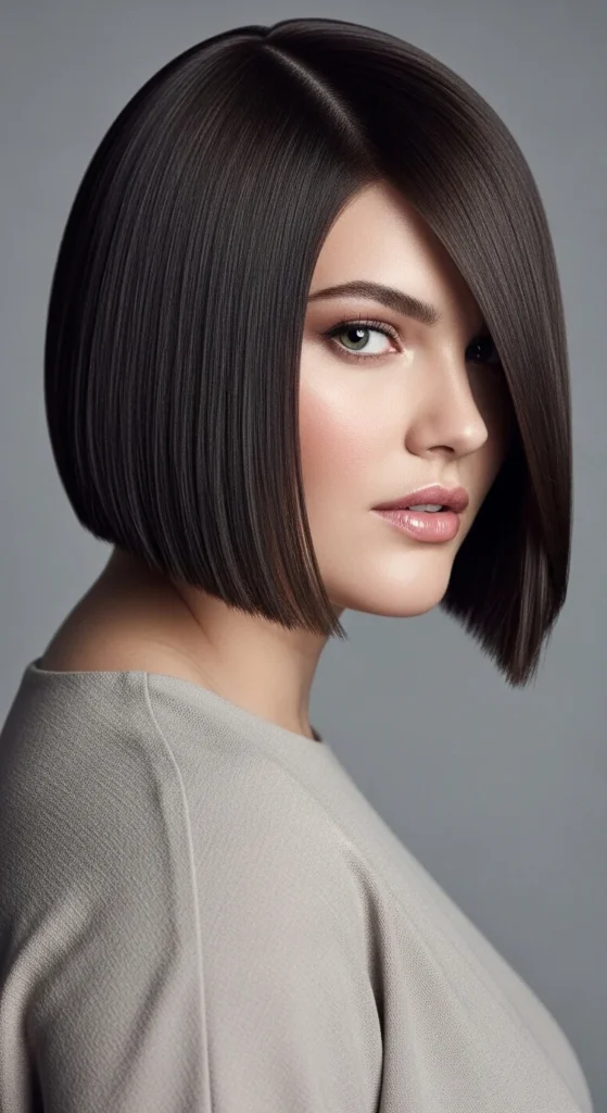 21. Modern Blunt Bob with Minimal Sleek Finish.webp