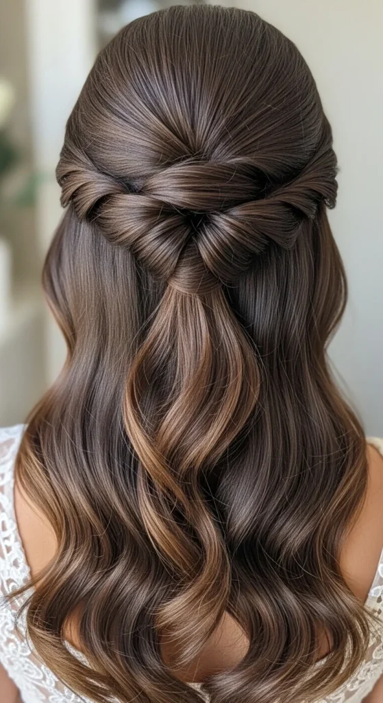 21. Twisted Half-Up With Face-Framing Waves.webp