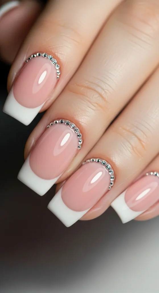 21. White-on-Pink French with Crystal Divider.webp