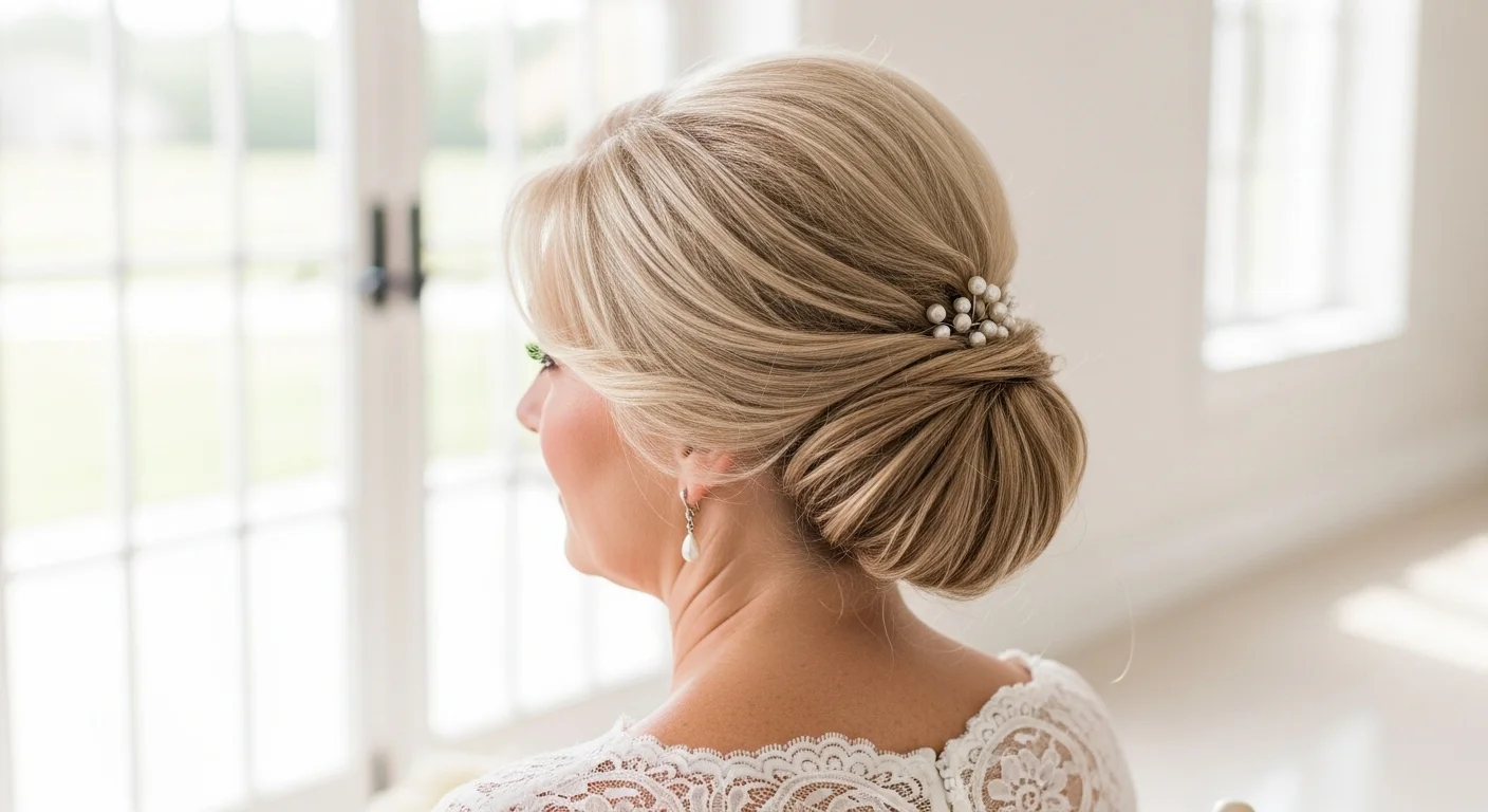 22 Creative Mother of the Bride Hairstyles for Thick Hair for Smooth, Controlled Elegance