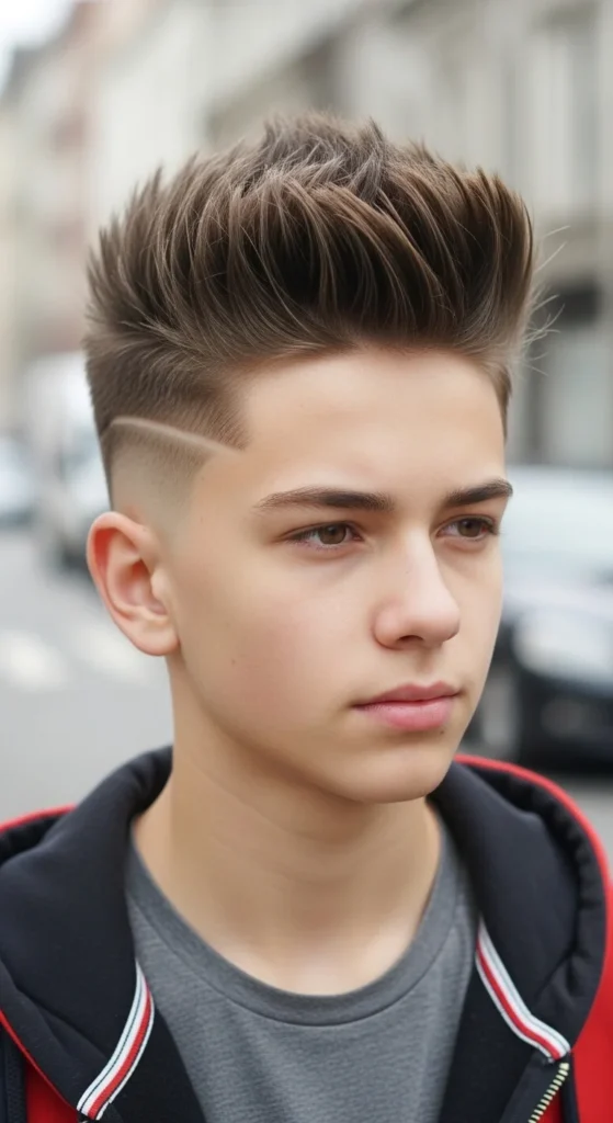 22. Low Taper Fade with Spiky Textured Top.webp