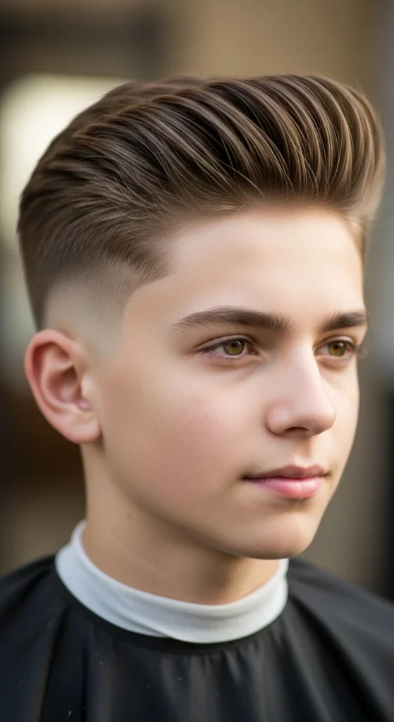 23. Low Taper Fade for Straight Thick Hair Control.webp