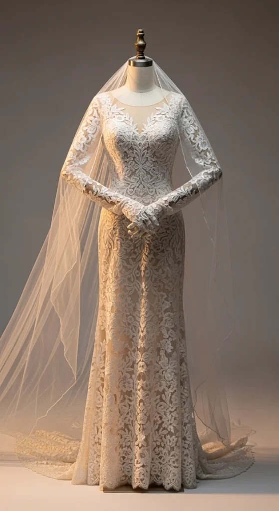 23. Sleeves Paired with Veils and Gloves.webp